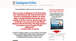 Desktop Screenshot of guadagnareonline.com
